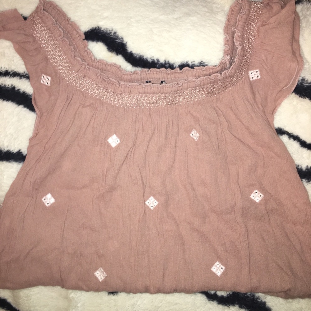 American Eagle Off the Shoulder Blouse